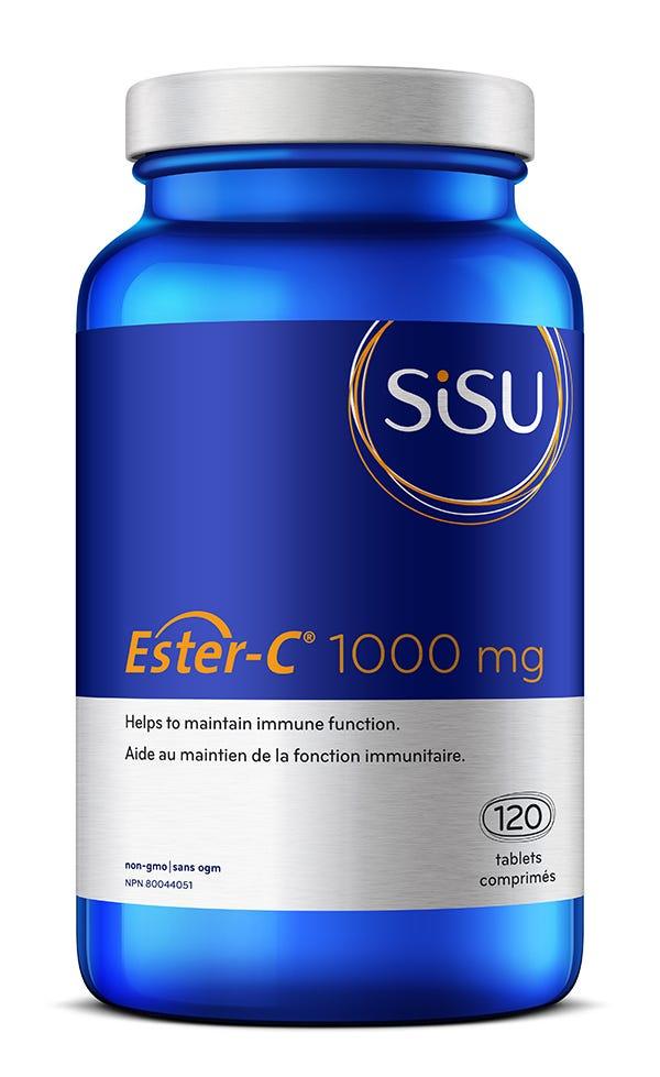 Sisu Ester - C 1000mg 120 Tablets - Nature's Source Inc