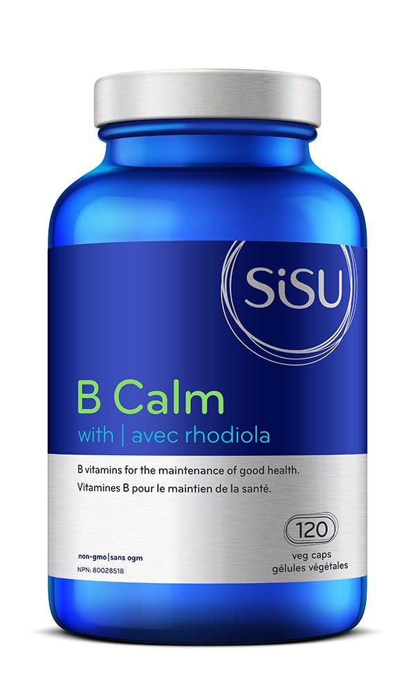 Sisu B Calm w - Rhodiola - 120 Veg Capsules - Nature's Source Inc