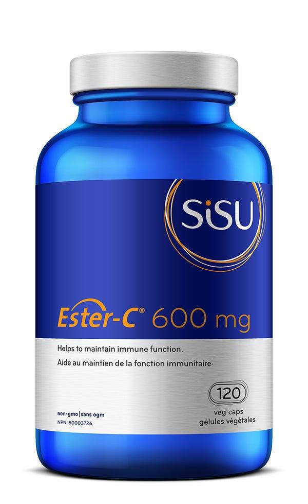 Sisu Ester - C Vitamin C 600 mg 120 Veg - Caps - Nature's Source Inc