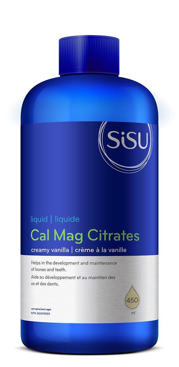 Sisu Calcium Magnesium Citrate Vanilla 450ml - Nature's Source Inc