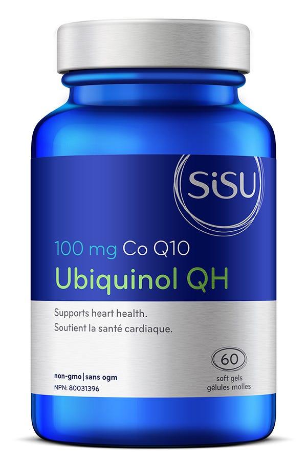 Sisu Ubiquinol Co Q - 10 100mg 60 Softgels - Nature's Source Inc