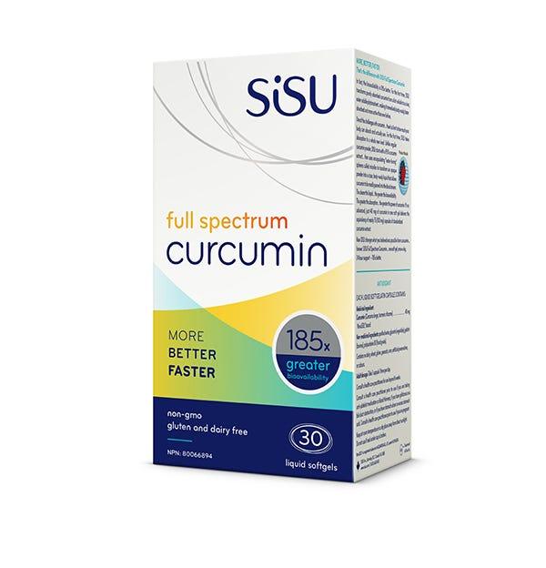 Sisu Full Spectrum Curcumin 30 Softgels - Nature's Source Inc