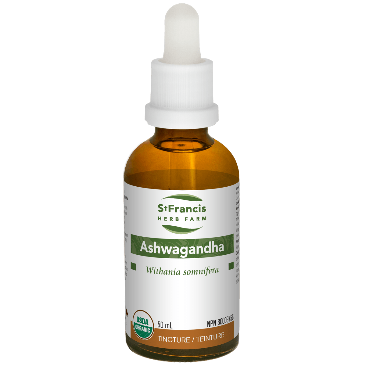 St. Francis Herb Ashwaganda 50ml - Nature's Source Inc