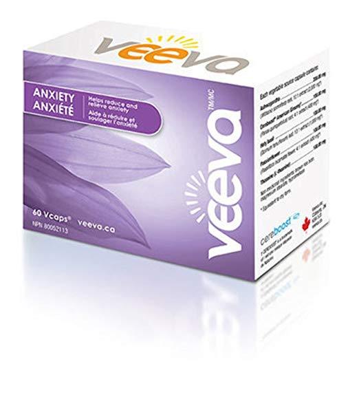 Veeva Anxiety Formula - 60 Veg Capsules - Nature's Source Inc