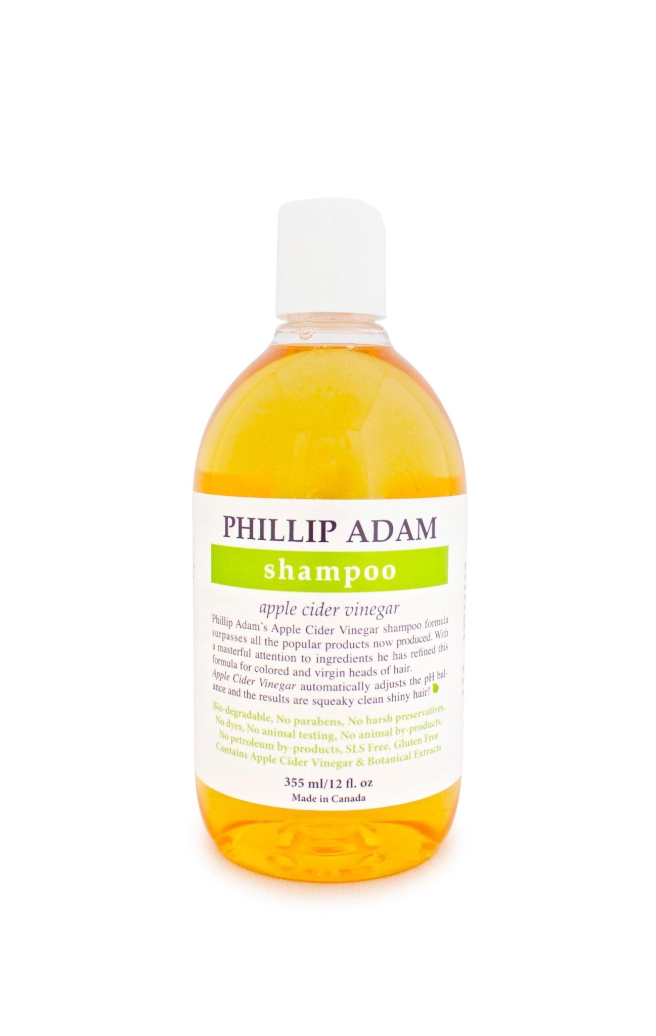 Phillip Adam Shampoo Apple Cider Vinegar 355ml - Nature's Source Inc