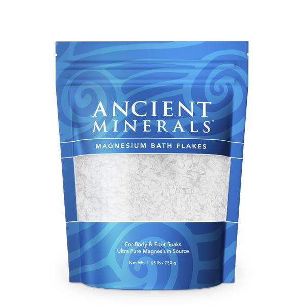 Ancient Minerals Magnesium Bath Flakes (1.65lb) - Nature's Source Inc