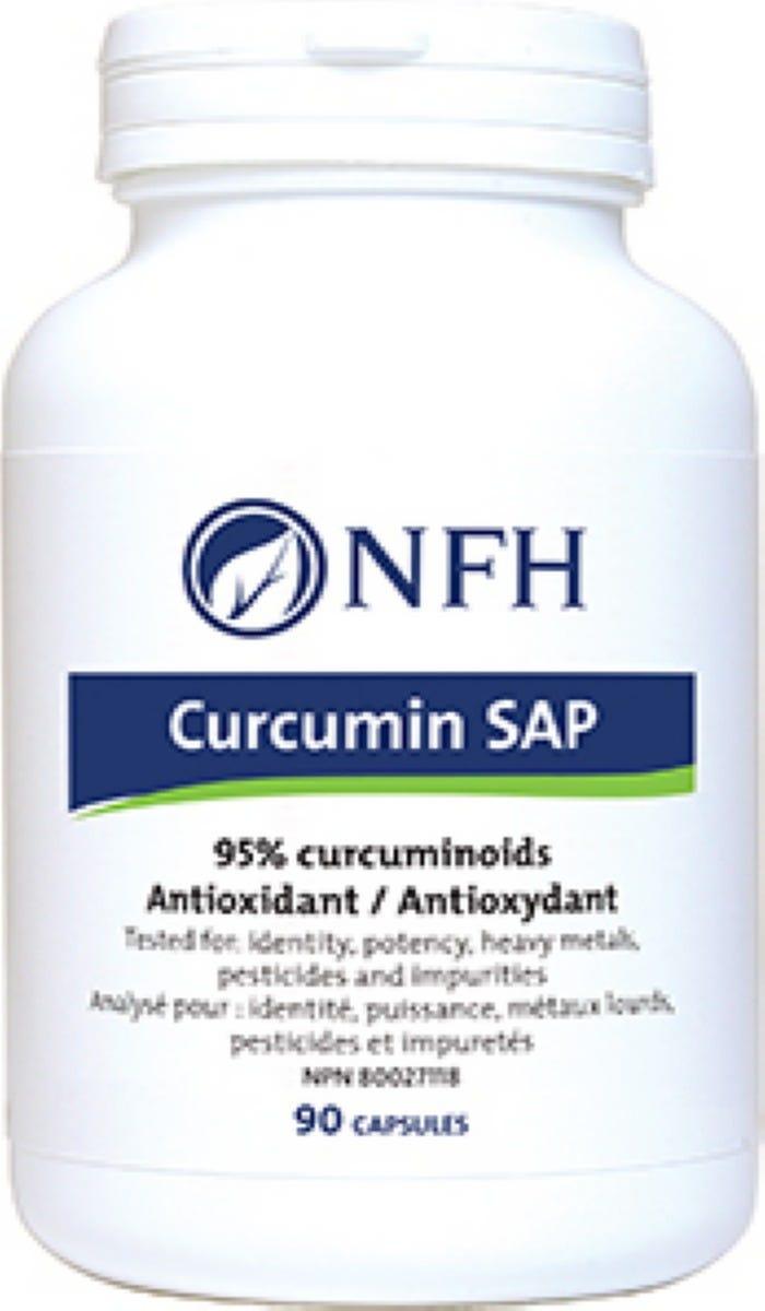 NFH Curcumin SAP, 90 Capsules - Science - based Curcumin Extract From Turmeric Root, Help Chronic Inflammation, Promote Colon Health - Nature's Source Inc