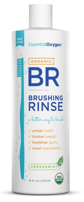 Essential Oxygen Peppermint Organic Brushing Rinse - 473ml - Nature's Source Inc
