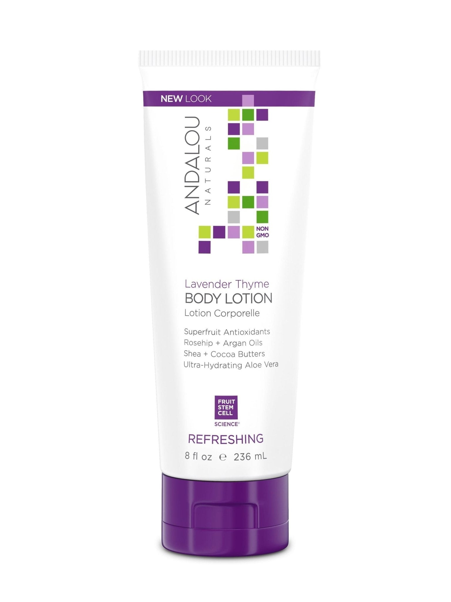 Andalou Naturals Lavender Thyme Refreshing Body Lotion - 236ml - Nature's Source Inc