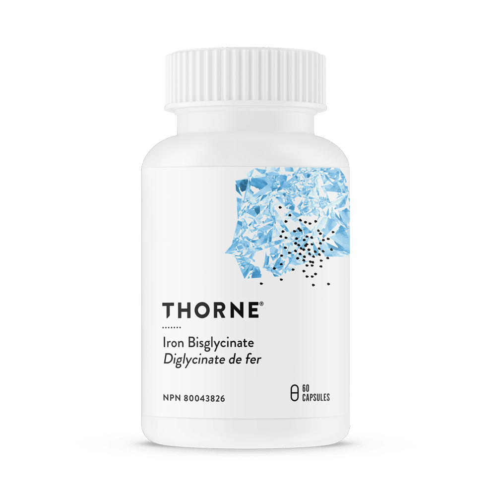 Thorne Iron Bisglycinate 60 Veg - Caps - Nature's Source Inc