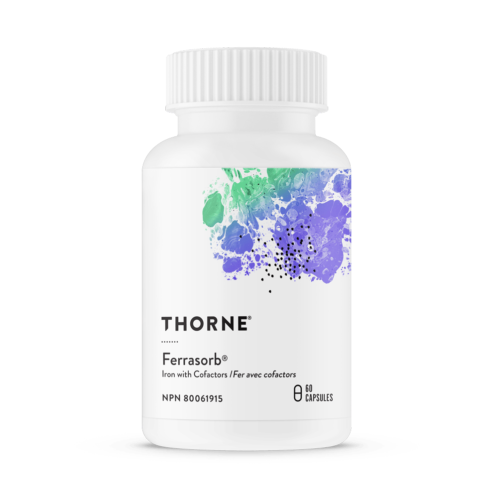 Thorne Ferrasorb - 60 Capsules - Nature's Source Inc