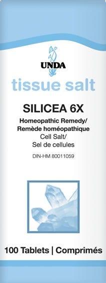 UNDA Silicea 6X Salt 100t - Nature's Source Inc