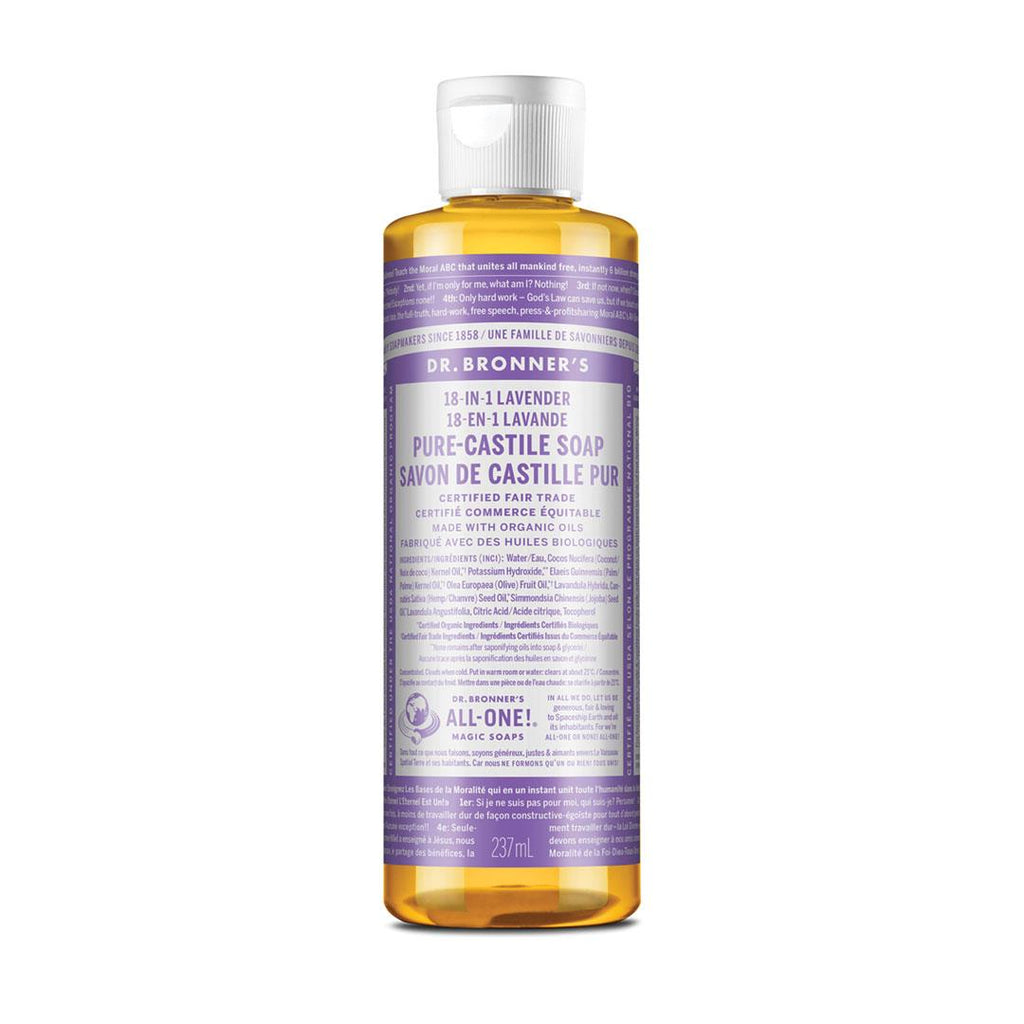 Dr. Bronner's Pure Castile Soap Lavender 237ml - Nature's Source Inc
