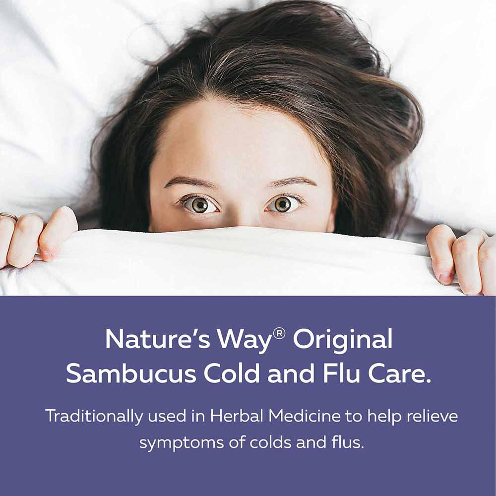 Nature's Way Original Sambucus Cold and Flu Care Syrup - 120ml - Nature's Source Inc