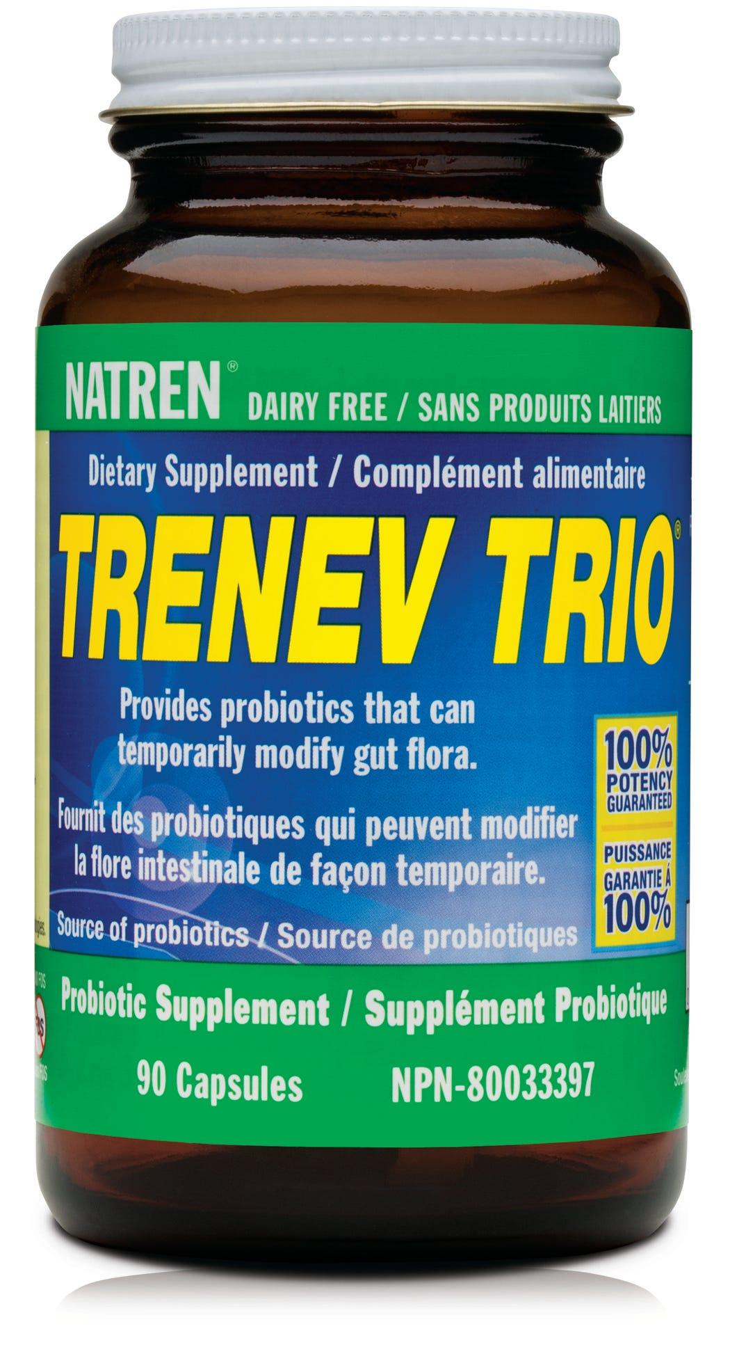 Natren TrenevTrio Oil Matrix Dairy Free 90c - Nature's Source Inc