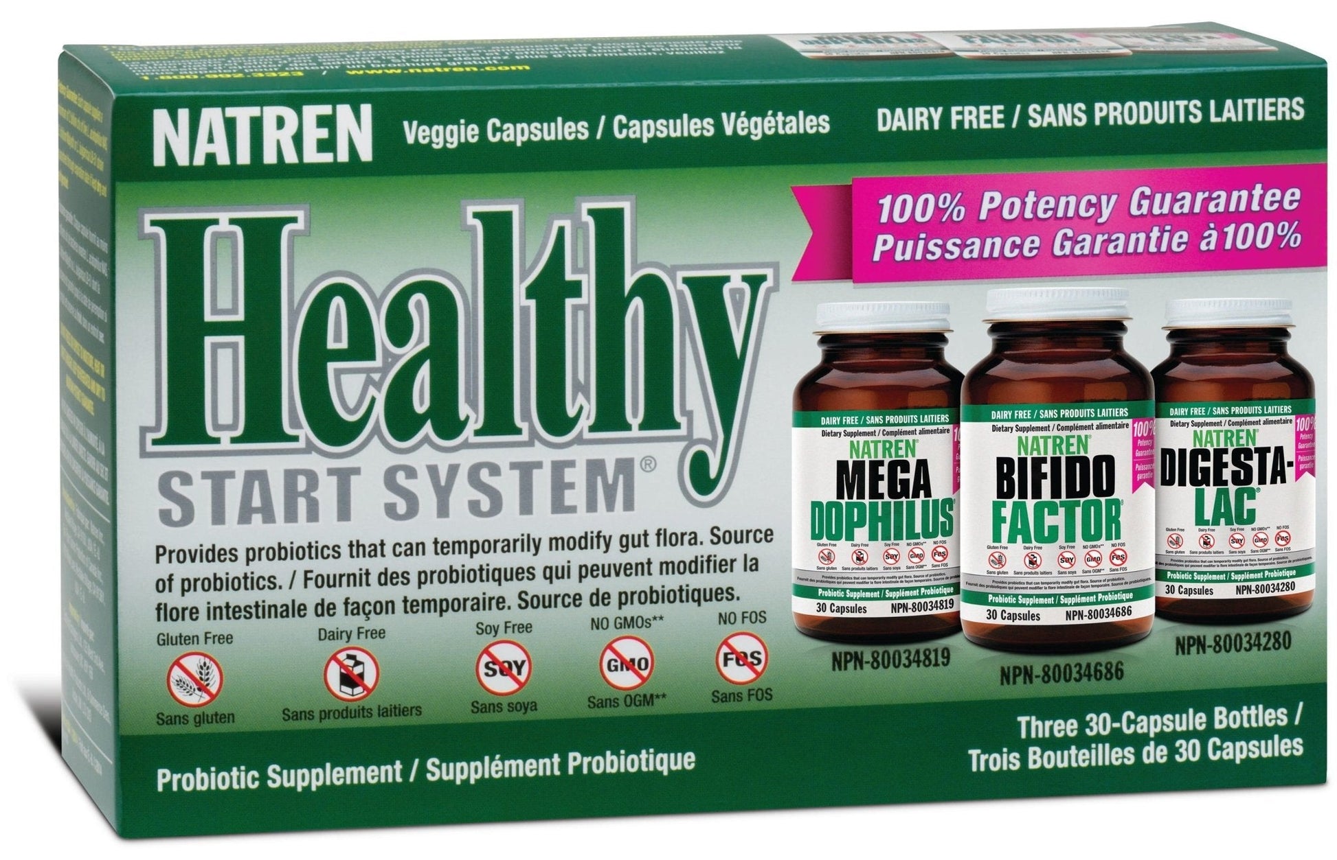 Natren Healthy Start Kit Dairy Free 30c - Nature's Source Inc