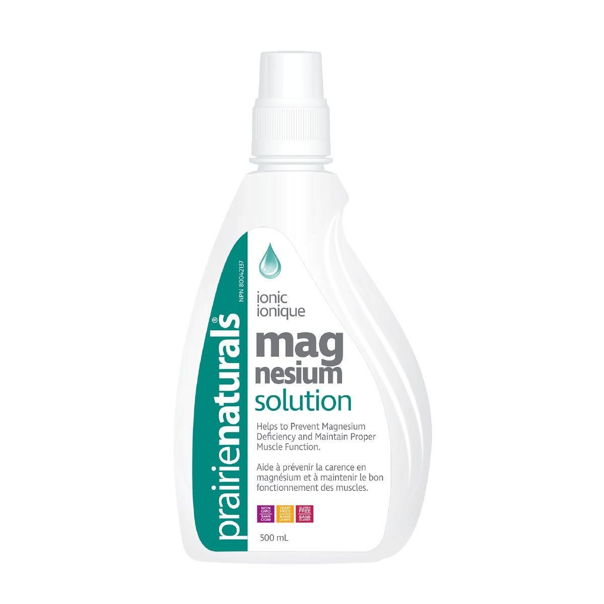 Prairie Naturals Magnesium Solution 500ml - Nature's Source Inc