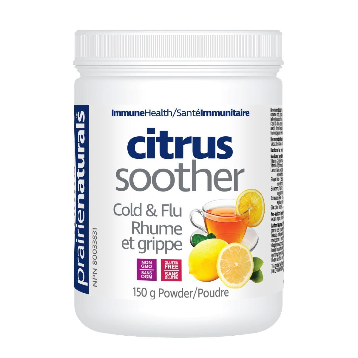 Prairie Naturals Citrus Soother Cold & Flu 150g - Nature's Source Inc