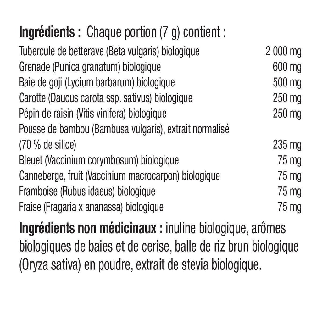 Prairie Naturals Red Superfoods 210g - Nature's Source Inc