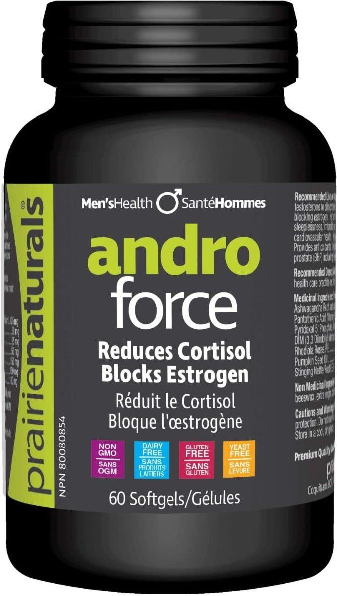 Prairie Naturals Andro Force - 60 Softgels - Nature's Source Inc