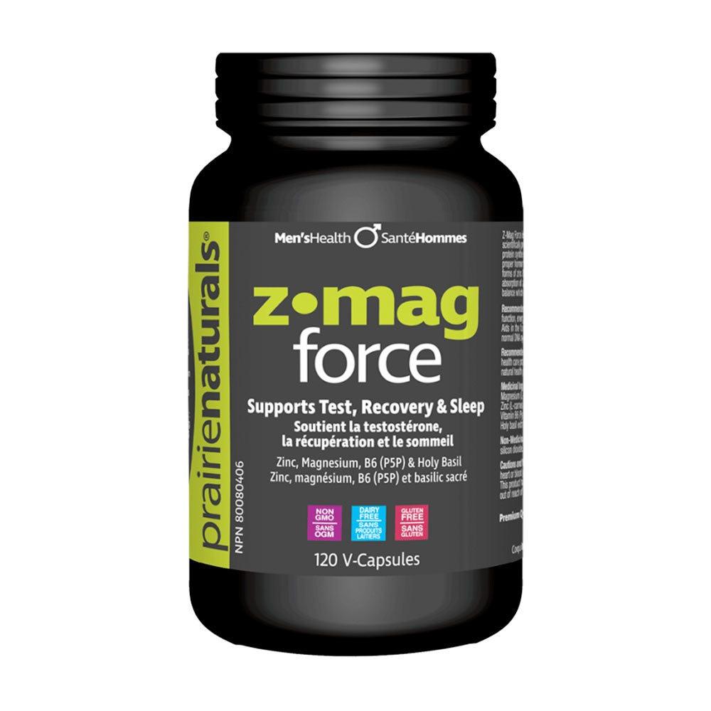 Prairie Naturals Z - Mag Force - 120 Veg Capsules - Nature's Source Inc
