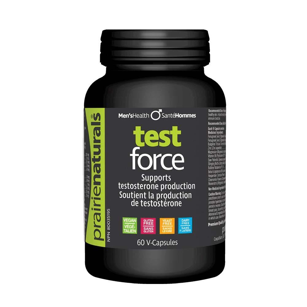 Prairie Naturals Test Force 60vc - Nature's Source Inc