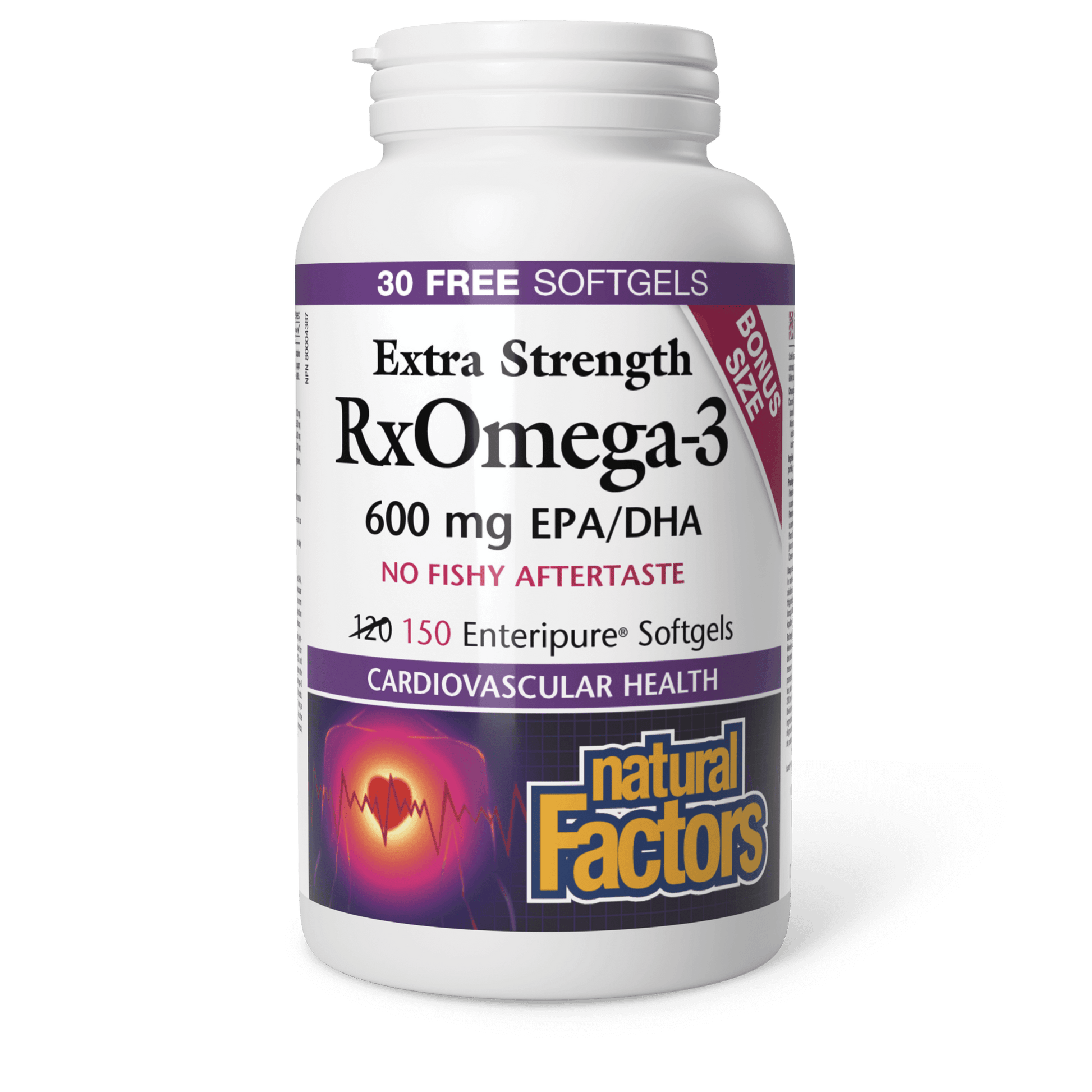 Natural Factors Rx Omega 3 150C Bonus Size - Nature's Source Inc