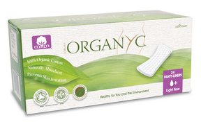 Organyc Light Flow Feminine Care Panty Liners (24 Pieces) - Nature's Source Inc
