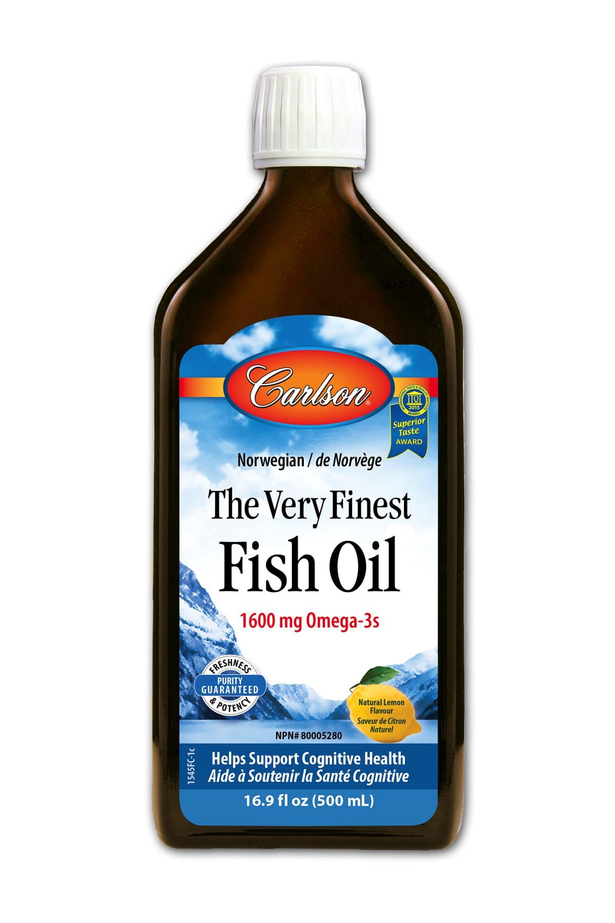 Carlson LaboratoriesVFFO Lemon 500ml - Nature's Source Inc