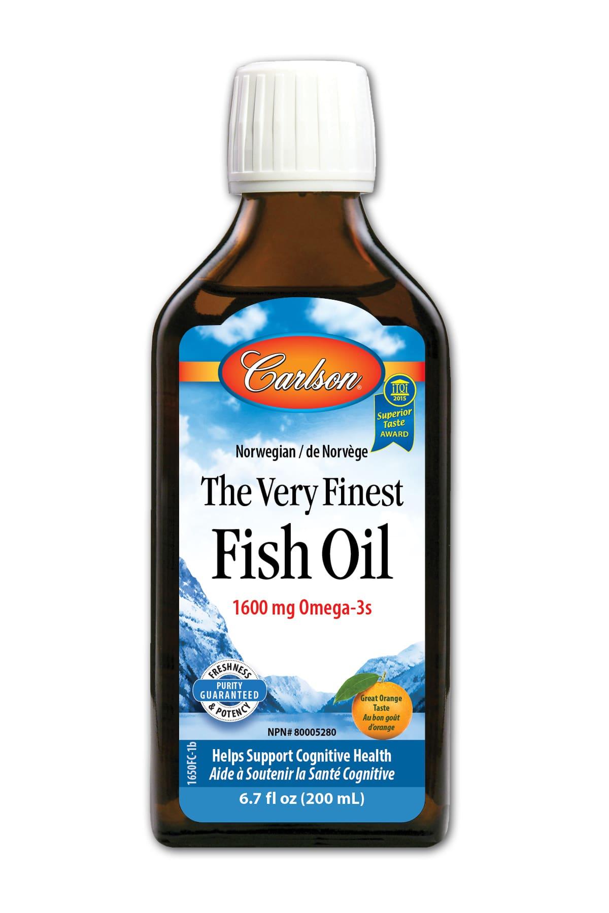 Carlson Laboratories VFFO Orange 200ml - Nature's Source Inc