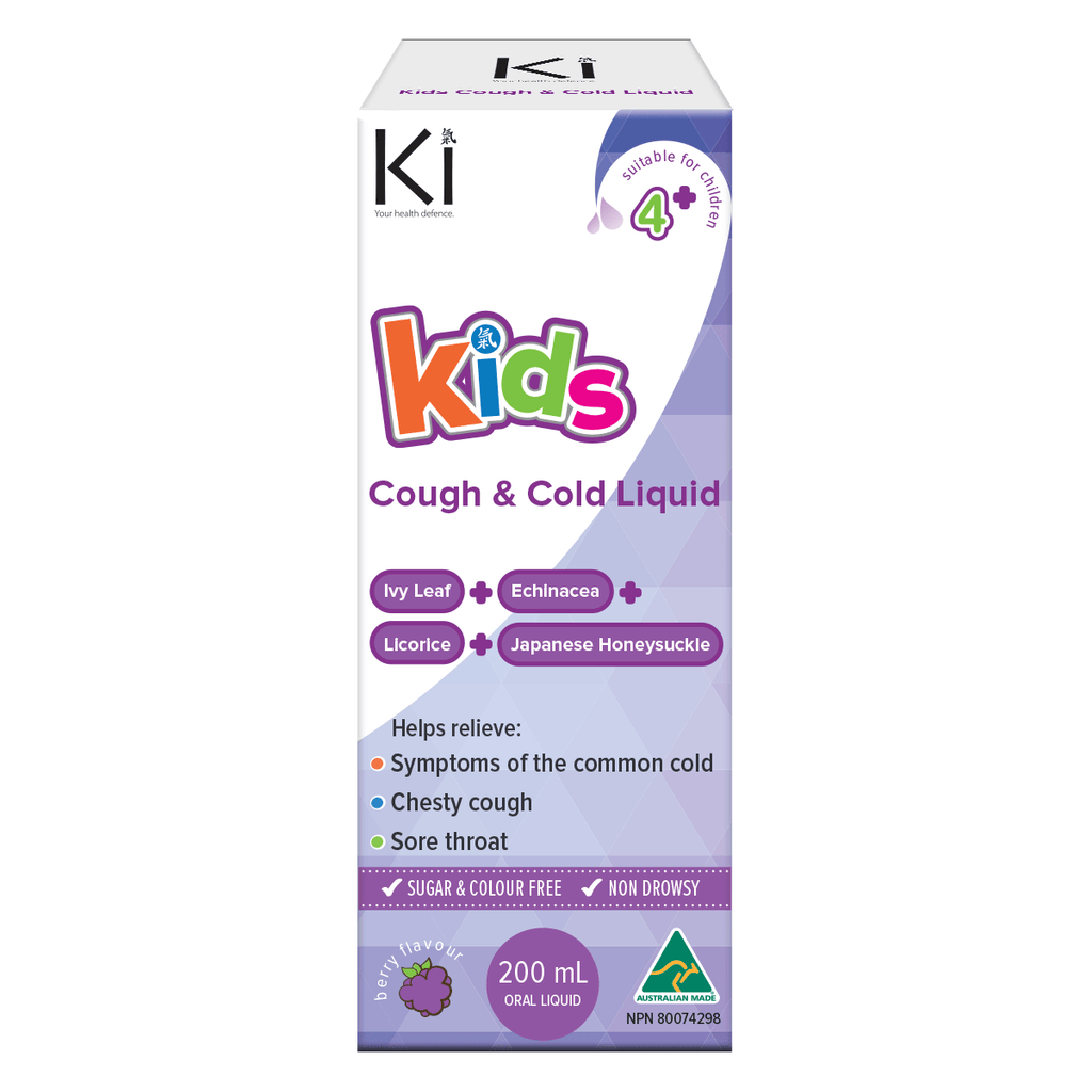Ki Kids Cough & Cold Liquid 200ml - Nature's Source Inc