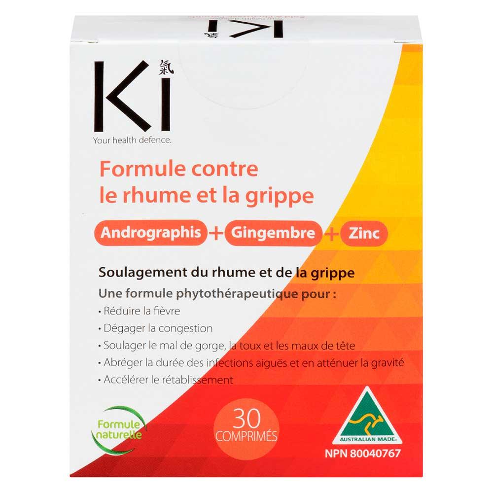 Ki Cold & Flu Attack Formula 30 Tablets - Nature's Source Inc