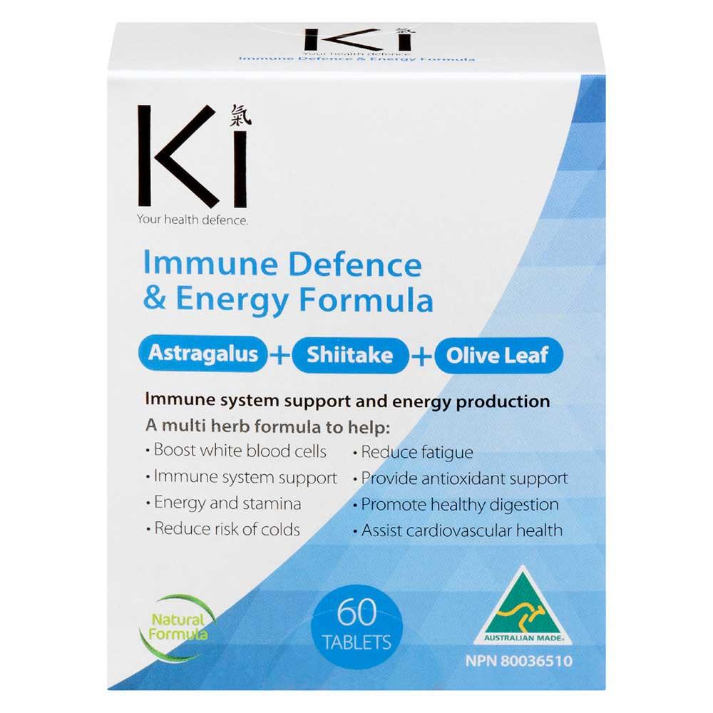 Ki Immune Defence & Energy Formula 60 Tablets - Nature's Source Inc