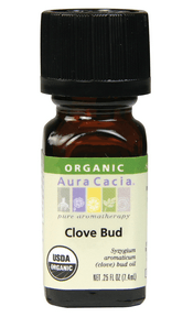Aura Cacia Organic Clove Bud Essential Oil 7.4 ml - Nature's Source Inc