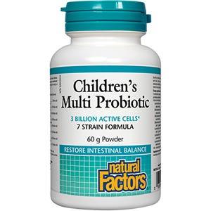 Natural Factors Children's Multiprobiotic 60g - Nature's Source Inc