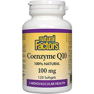 Natural Factors Coenzyme Q10 100 mg 120sg - Nature's Source Inc