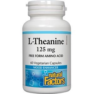 Natural Factors L - Theanine 125 mg 60vc - Nature's Source Inc
