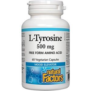 Natural Factors L - Tyrosine 500mg - 60c - Nature's Source Inc
