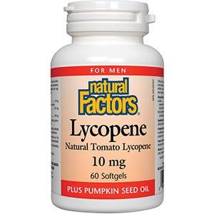 Natural Factors Lycopene 10 mg 60sg - Nature's Source Inc