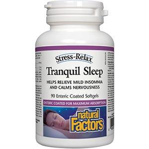 Natural Factors Tranquil Sleep (90 Enteric Coated Softgels) - Nature's Source Inc