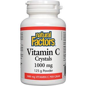 Natural Factors Vitamin C 1000 mg Crystals 125g - Nature's Source Inc