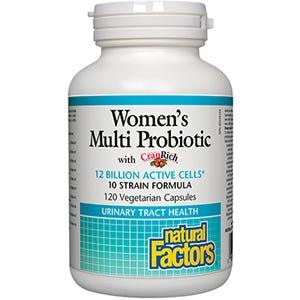 Natural Factors Women's Multi Probiotic 12 Billion 120vc - Nature's Source Inc