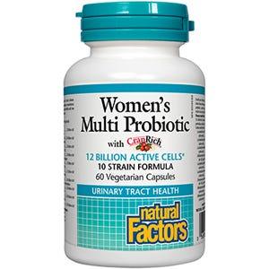 Natural Factors Women's Multi Probiotic 12 Billion (60 Veg Caps) - Nature's Source Inc