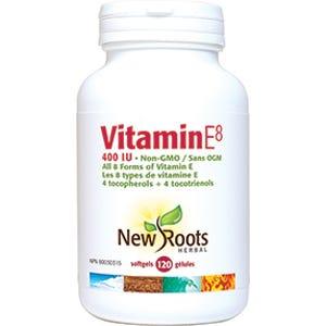 New Roots Vitamin E8 400 Iu 120Sg - Nature's Source Inc