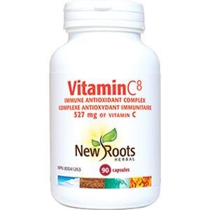 New Roots Vitamin C8 90C - Nature's Source Inc