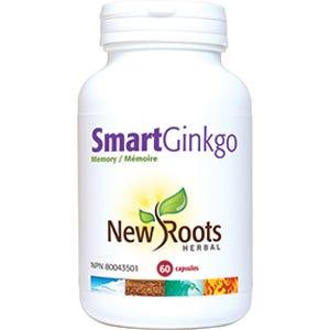 New Roots Smart Ginkgo 60C - Nature's Source Inc