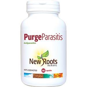 New Roots Herbal Purge Parasitis 430mg (90 Capsules) - Nature's Source Inc