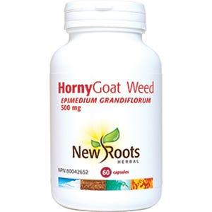 New Roots Horny Goat Weed 500 Mg 60C - Nature's Source Inc