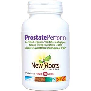 New Roots Prostate Perform Certified Organic (60 Softgels) - Nature's Source Inc