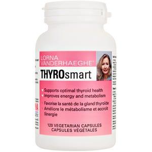 Smart Solutions Thyrosmart, 120 Vegan Capsules - Supports Optimal Thyroid Health, Reduces Cortisol, Thyroid Medication - Nature's Source Inc
